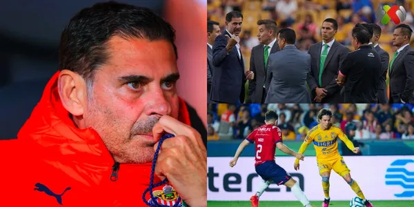 Destapan la razón por la que el directivo de Chivas estuvo con los árbitros del partido