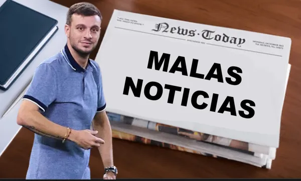 Diario sobre la mesa de un escritorio, señalando malas noticias (Fuente: Daniel Colombo)