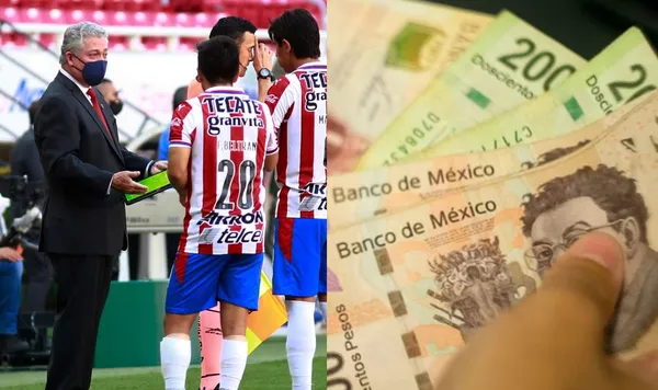 Dicen que no hay crisis pero se nota que los jugadores no sudan la camiseta de Chivas. Uno de los becados de Vucetich gana 167 mil pesos.