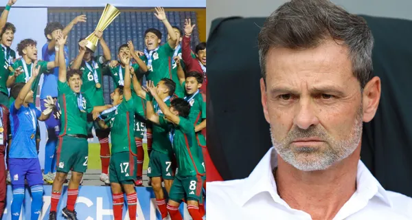 Diego Cocca dijo que le abría la puerta a todos. Los chavos sub 17 quedaron campeones y esto hizo el DT.