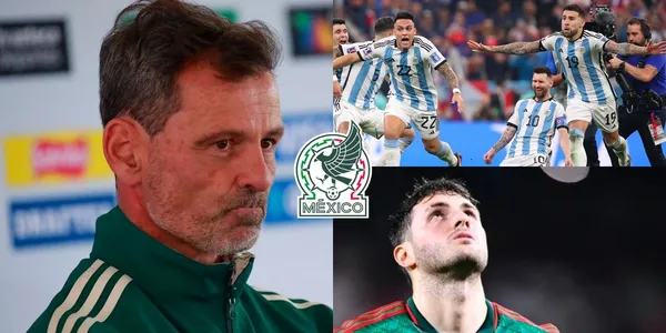 Diego Cocca le da la espalda a Santi Giménez, conoce el 9 de Argentina con el que lo reemplazaría