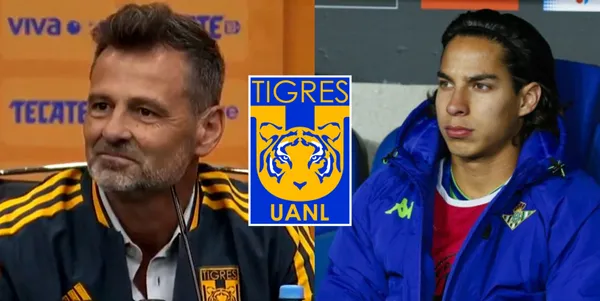 Diego Lainez está a nada de llegar a Tigres pero su futuro podría ser en la banca del equipo.