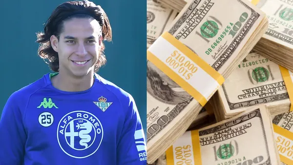 Diego Lainez estaba completamente borrado en el Real Betis, trabajó para poder ganarse un puesto y ahora este es su precio en el mercado.