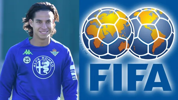 Diego Lainez no tiene minutos en el Betis, pero la FIFA decidió reconocerlo de esta forma.