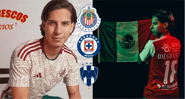 Diego Lainez no tiene minutos en el Braga. En México hay un equipo que podría darle chance y minutos para jugar.