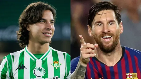 Diego Lainez va saliendo de a poco de su mal momento y realizó esta gran jugada en el partido del Real Betis.