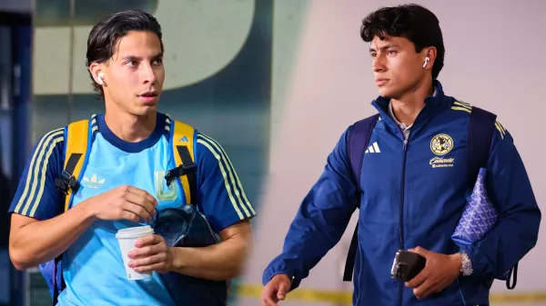 Diego Lainez y Ramón Juárez