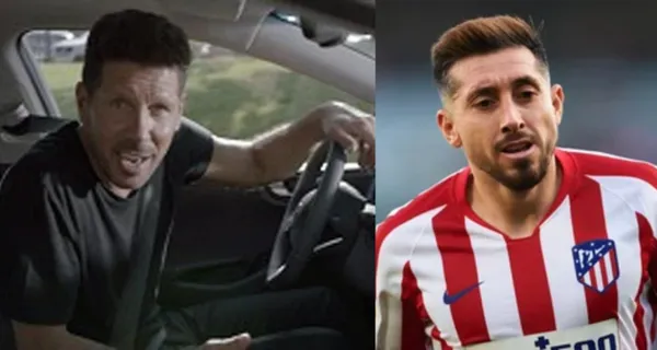 Diego Simeone conduce un vehículo de 73 mil euros, a diferencia de los 53 euros, que cuesta el coche de Héctor Herrera.