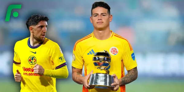 Diego Valdés y James Rodríguez (Fuente: MEXSPORT)