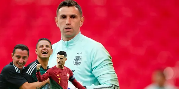 Dijo que México sería un rival fácil, ahora Emiliano Martínez es trolleado en pleno Balón de Oro con Cristiano Ronaldo