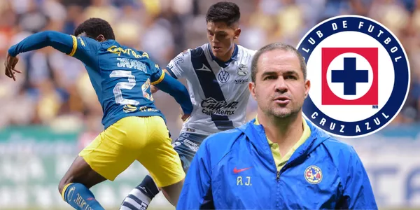 Dilrosun defiende el balón ante Puebla / Foto: Getty Images