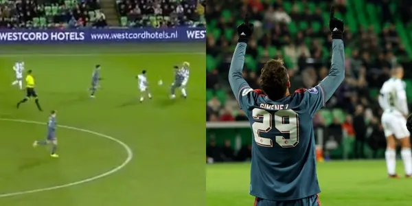 Disfruta el increíble gol de Santiago Giménez en el Feyenoord vs Groningen que da la vuelta al mundo