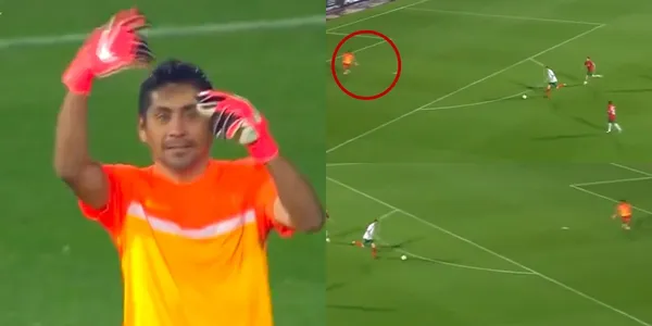 Disfruta la asombrosa jugada de Jorge Campos en pleno amistoso