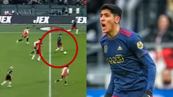 Disfruta la magistral jugada de Edson Álvarez ante el Feyenoord de Santiago Giménez