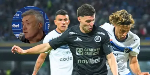 Domènec Torrent en el Cruz Azul vs Rayados / FOTO JUAN FÚTBOL