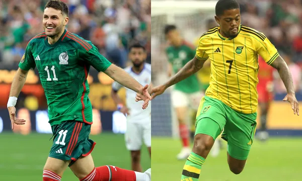 Dos de los jugadores más representativos tanto de México como de Jamaica( Fuente La Media Titular)