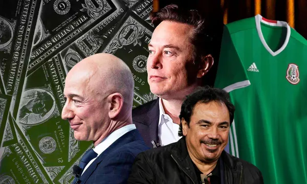 Dos millonarios en el mundo y Hugo Sánchez con la playera del Tri / El CEO