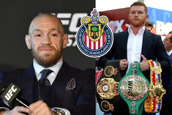 Dos titanes de las luchas cuerpo a cuerpo quieren tener inversiones en el fútbol, Canelo Álvarez busca a Chivas y mira el equipo que quiere Conor McGregor