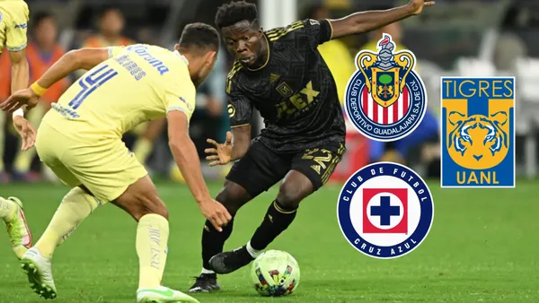 Duelo entre Club América vs LAFC (Foto: MEXSPORT)
