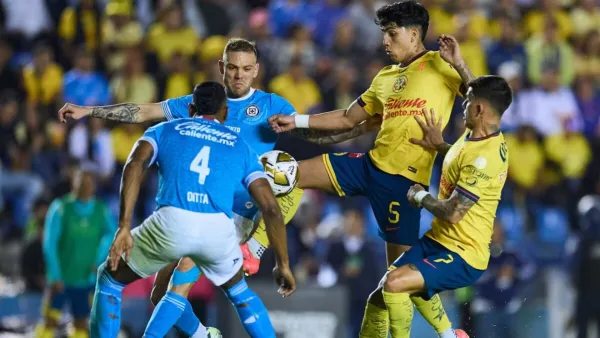 Duelo entre Cruz Azul y Club América