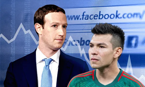 Dueño de Facebook con un cuadro de proyección al fondo / CNN