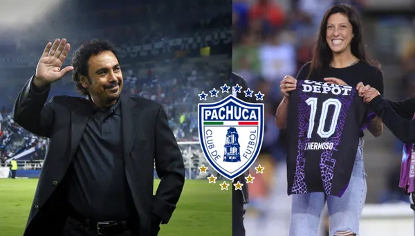 Durante el juego entre Pachuca y Pumas, Hugo Sánchez hizo una sorpresiva aparición