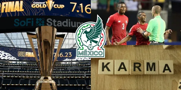 Durante la disputa de la Copa Oro, el que luego de agredir a los árbitros y a directivos de CONCACAF recibió el karma instantáneo.