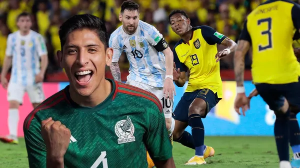 Edson Álvarez con la playera de la Selección Mexicana (Fuente: Diario La Hora)