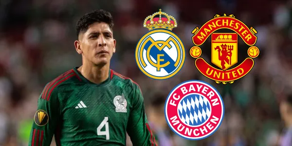 Edson Álvarez con la playera de la selección mexicana (Fuente: TV Azteca Deportes)