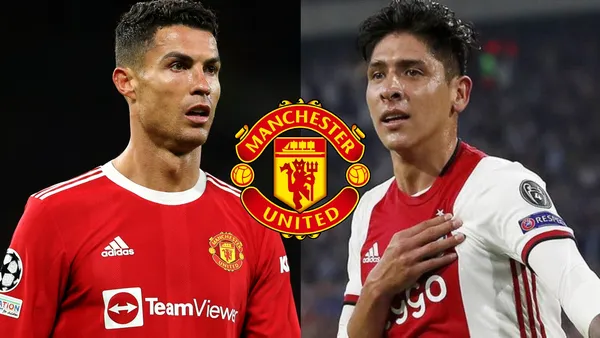 Edson Álvarez estaría cerca del Manchester United, donde figura el delantero Cristiano Ronaldo