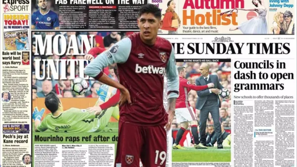 Edson Álvarez podría salir del West Ham United el próximo mercado de fichajes, y esto dicen sobre ello la prensa de Inglaterra