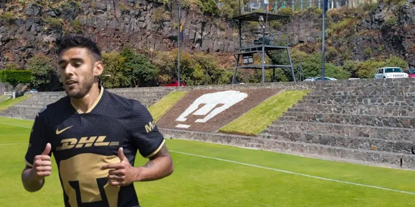 Eduardo Salvio en El Pedregal / FOTO MEXSPORT