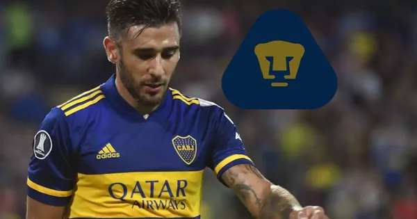 Eduardo Salvio presencio el empate de Pumas vs Xolos desde la grada.