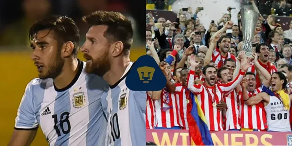 Eduardo Toto Salvio es nuevo refuerzo de Pumas.