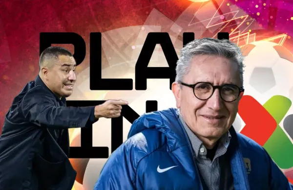 Efraín Juárez y Raúl González/Foto TV Azteca.