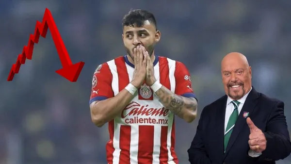 El ‘10’ de las Chivas ha tenido un bajón futbolístico importante en el último año