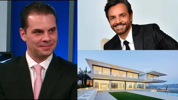El actor Eugenio Derbez tiene una casa de 140 millones de pesos en Miami, lo que costaría la casa de Christian Martinoli en Polanco