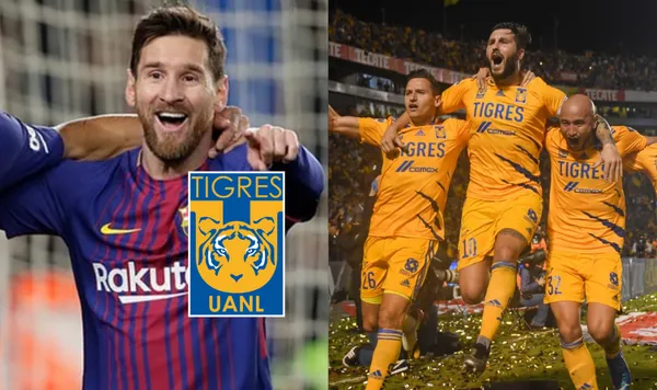 El actual jugador del PSG no le regala su camiseta a cualquiera pero con uno de los delanteros de Tigres sí hizo una excepción