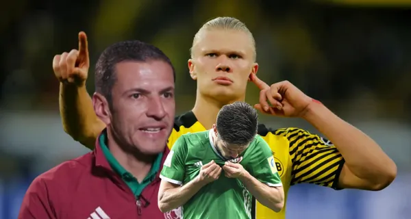 El alemán en control al Haaland mexicano, Jaime Lozano expectante a lo que suceda.