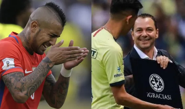 El América no quiso fichar a Vidal pero Santiago Baños ahora quiere a un jugador lleno de problemas extra deportivos.
