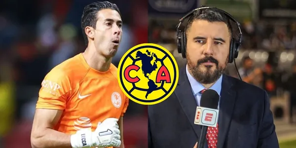 El analista de ESPN, Álvaro Morales descarguen contra del portero del América, Óscar Jiménez