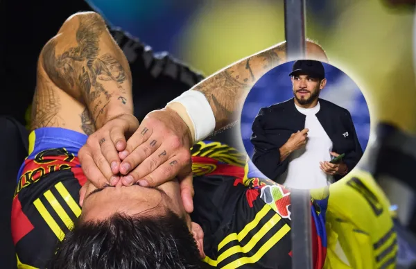 El andino tuvo que dejar el terreno de juego entre lágrimas tras su grave lesión ante FC Juárez.