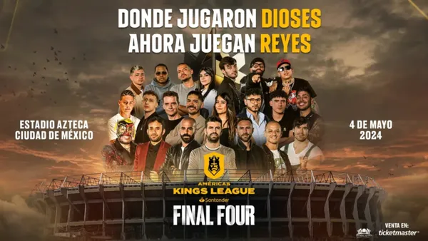 El anuncio del Final Four/ Foto Kings League