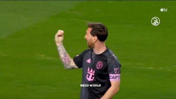 El argentino anotó el primer gol de su equipo en el amistoso ante las Águilas