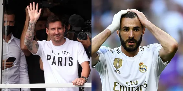 El argentino no realizó una buena temporada con el PSG, mientras que Benzema está en la final de la Champions League