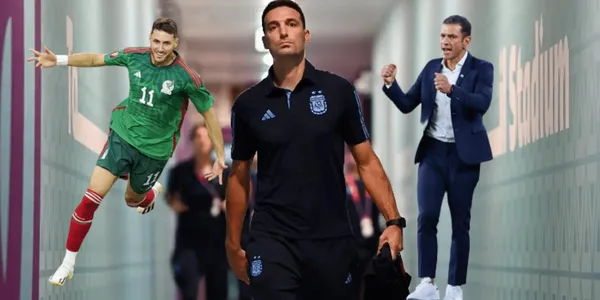 El ariete mexicano encontró similitudes entre Jimmy Lozano y lo que pasó con Scaloni en Argentina