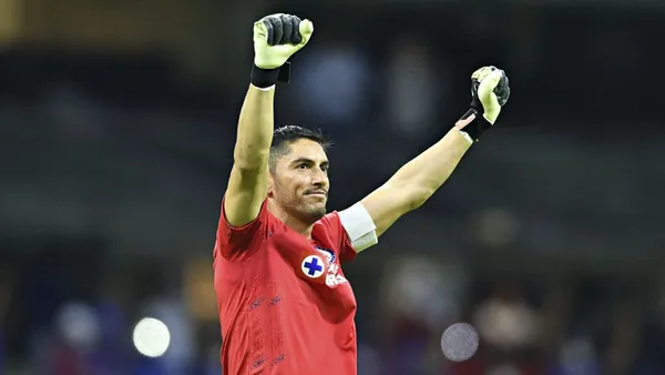 El arquero celeste tuvo muchos motivis para festejar bajo los tres palos celestes