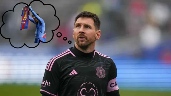 El astro argentino se mostró en una foto con un curioso detalle que ilusionó a los aficionados del Barceloina