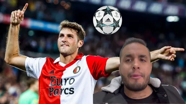 El atacante del Feyenoord atraviesa un momento increíble con sus goles en Champions