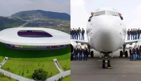 El avión es una recreación del aeroplano de Vergara Madrigal